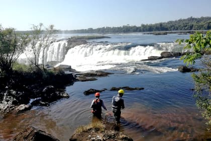 El operativo en las Cataratas del Iguazú