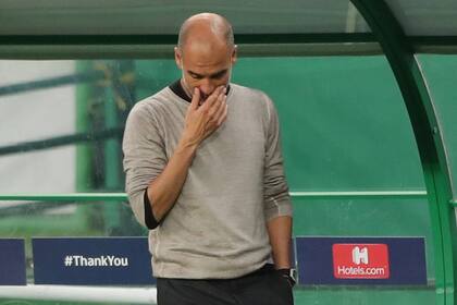 Guardiola, otra vez afuera de la Champions League con Manchester City