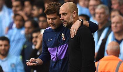 Guardiola y Pochettino construyeron una relación de admiración y respeto recíprocos.