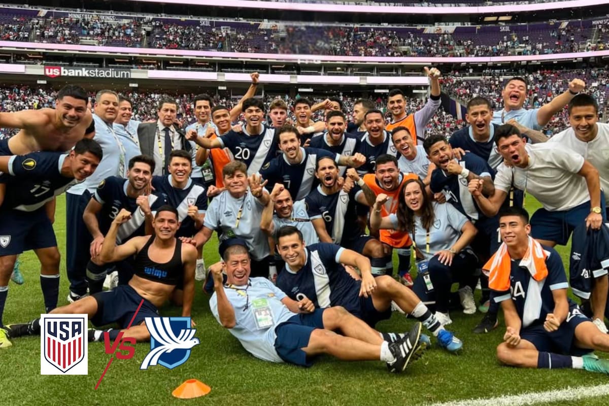 Guatemala se verá las caras contra Estados Unidos por un histórico pase a la final. Foto: IG @fedefutguate