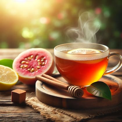 Guayaba: preparar el té con sus hojas es sencillo y puede ser una adición deliciosa y saludable a la rutina diaria