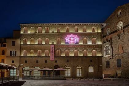 El palacio por fuera. Gentileza Gucci