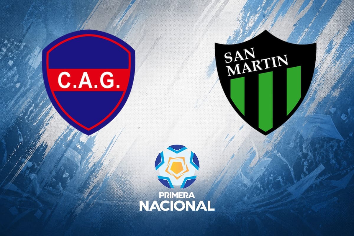 Güemes vs. San Martín San Juan, por una nueva jornada de la Primera Nacional del fútbol argentino