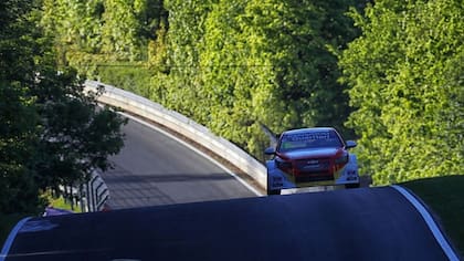 Guerrieri no pudo subirse al podio en las dos carreras en Nurburgring