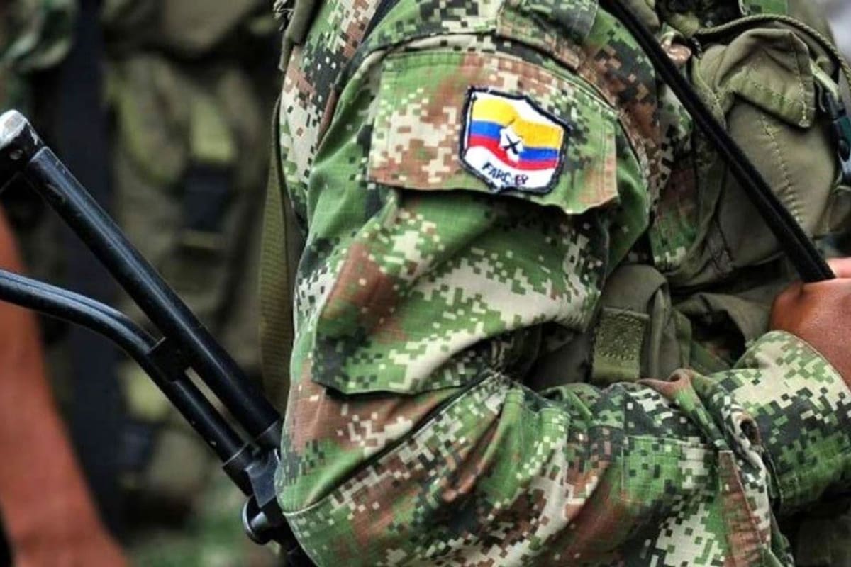 Guerrillero de las Fuerzas Armadas Revolucionarias de Colombia-Ejército del Pueblo (FARC-EP), el 18 de septiembre 2022