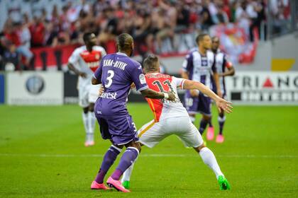 Guido Carrillo fue titular en Monaco