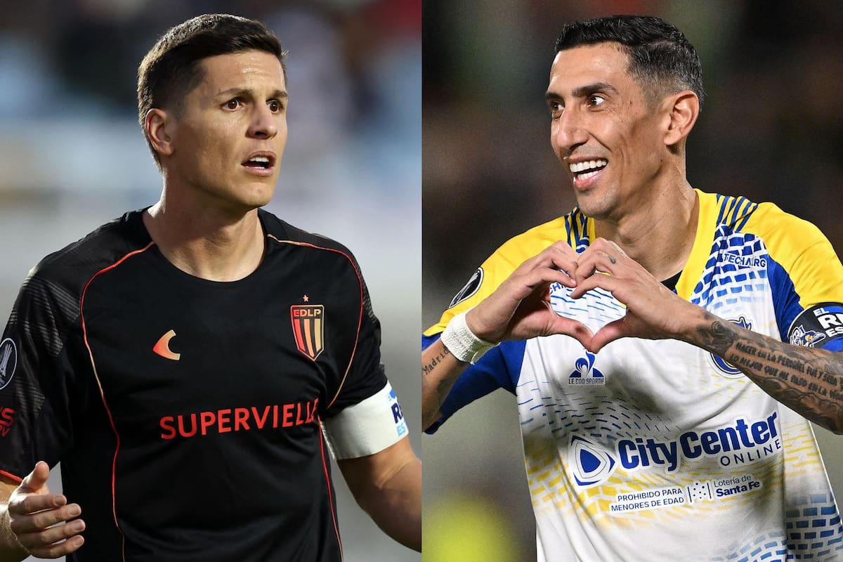 Guido Carrillo y Ángel Di María serán los capitanes de Estudiantes y Rosario Central en la Supercopa Internacional 2026