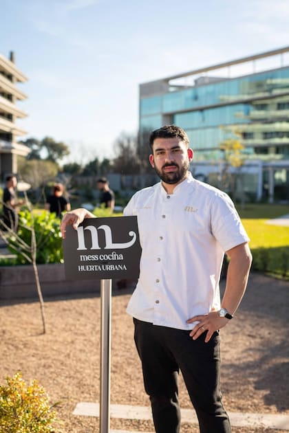 Guido Casalinuovo, chef y propietario de Mess, el restaurante ubicado en Del Viso