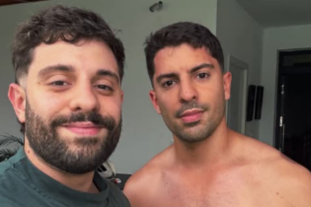 Guido Edul, el hermano mellizo de Gastón, mostró cómo se prepara el periodista para La Velada del Año 6 (Foto: Instagram @guidoedul)