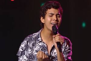 Guido Encinas se había hecho famoso por cantar en la calle