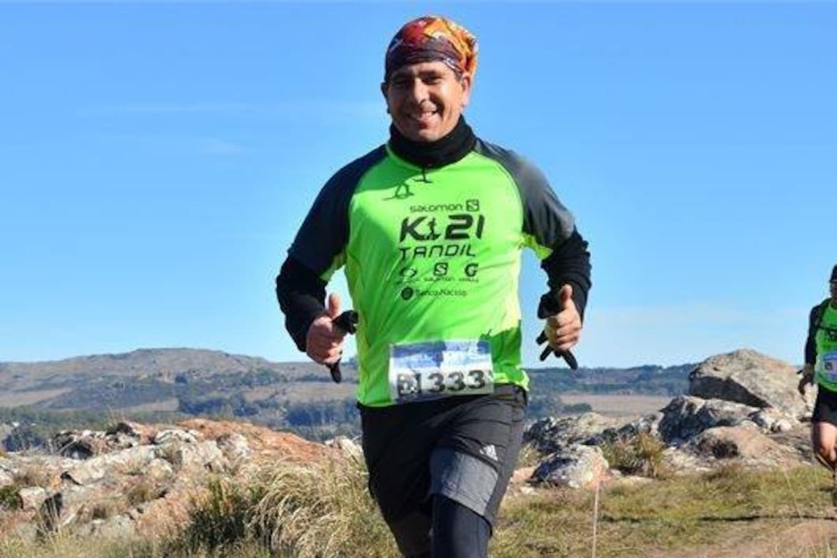 Guido Gómez se desplomó en una carrera de 27 kilómetros en Tandil