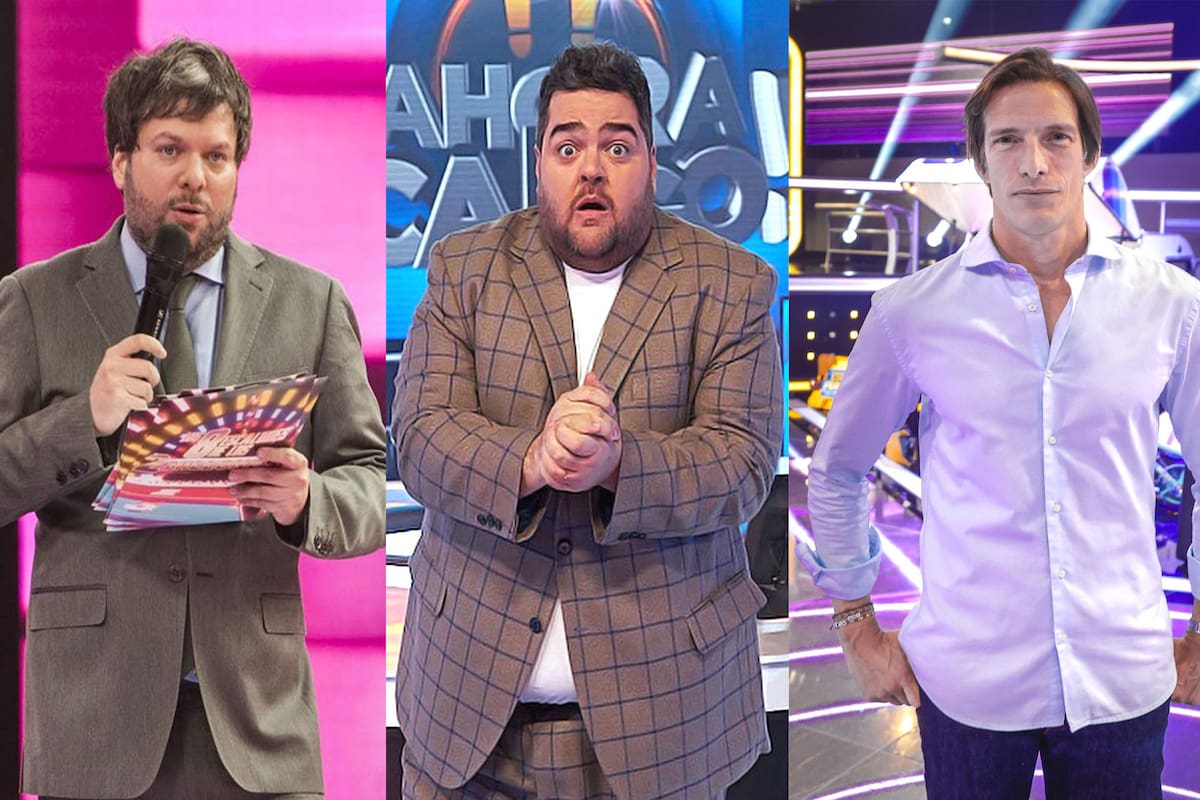 Guido Kaczka, Darío Barassi e Iván de Pineda, los animadores de programas de premios acordes con una situación económica complicada