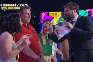 Guido Kaczka frenó todo para asistir a una participante (Foto: captura eltrece)