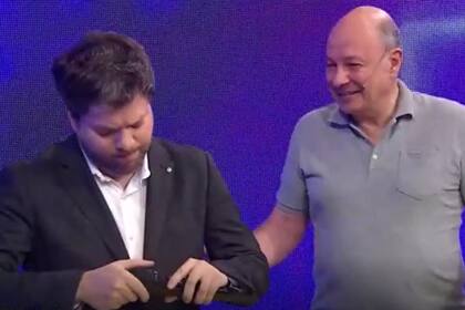 Guido Kaczka se molestó con un participante en Bienvenidos a bordo (eltrece) (Crédito: Captura de video eltrece)