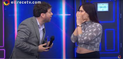 Guido Kaczka sorprendido frente a la habilidad de imitación de una participante