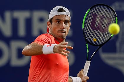 Guido Pella sólo cedió cuatro games en el estreno