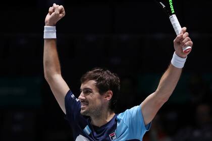 Guido Pella aseguró el primer punto ante Chile