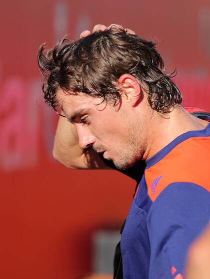 Guido Pella batalló pero cayó ante Robredo