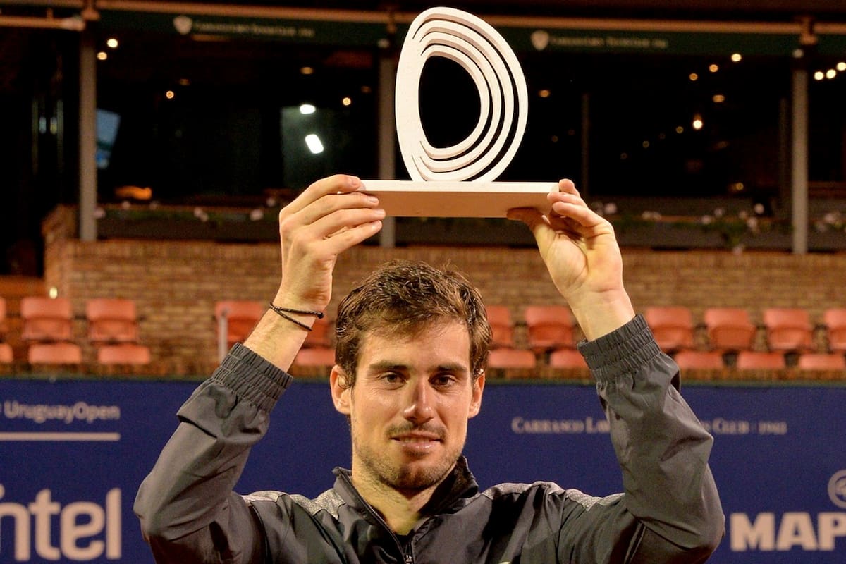 Guido Pella, campeón en Montevideo