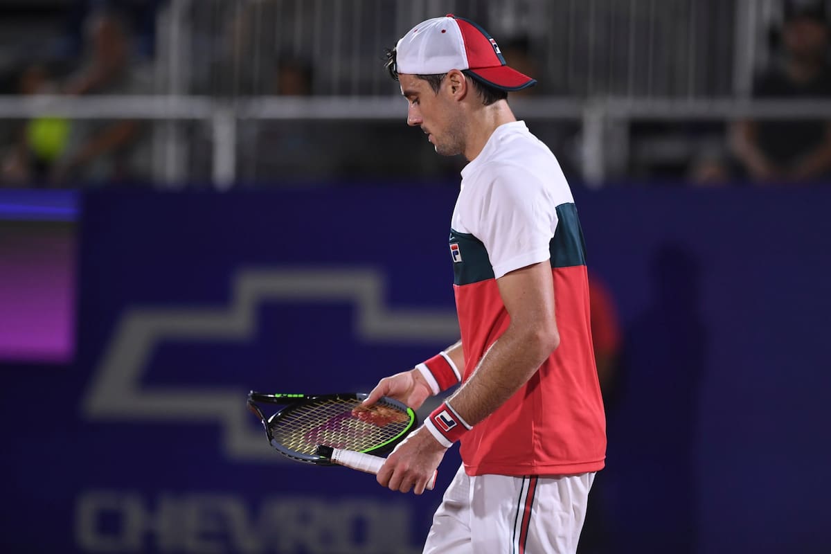 Guido Pella criticó la actitud de Corentin Moutet