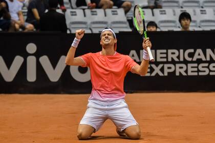 Guido Pella dejó atrás sus frustraciones y se consagró en Brasil
