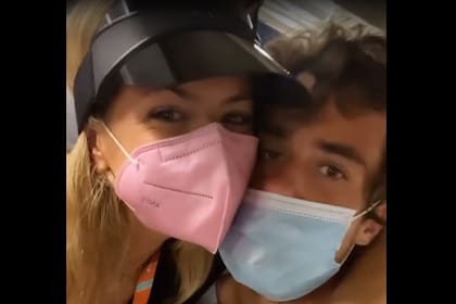 Guido Pella ganó en su debut en Roland Garros y su novia Stephanie Dremner festejó en redes sociales