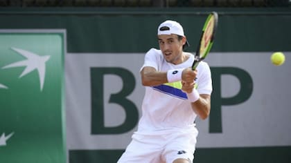 Guido Pella ingresó al cuadro principal de Roland Garros