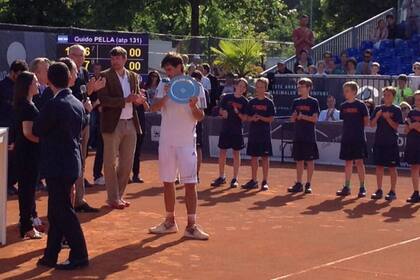 Guido Pella no pudo en la final