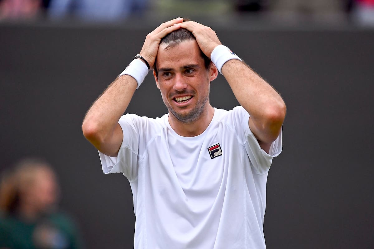 Guido Pella pasa a cuartos de final de Wimbledon