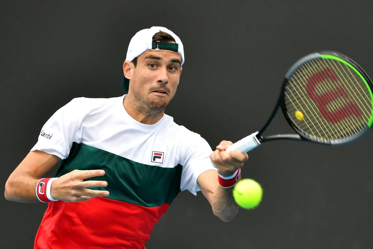 Guido Pella, que estuvo más de diez días aislado en su habitación de Nueva York, debutó en el US Open y se despidió en la primera ronda.