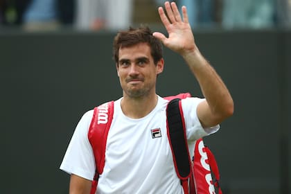 Guido Pella se despide de Wimbledon; en las últimas horas trascendió una emotiva carta que le escribió Charo, su madre
