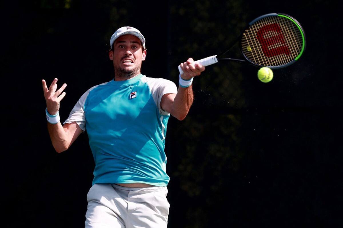 Guido Pella se presentó con una victoria en el cemento californiano de Indian Wells
