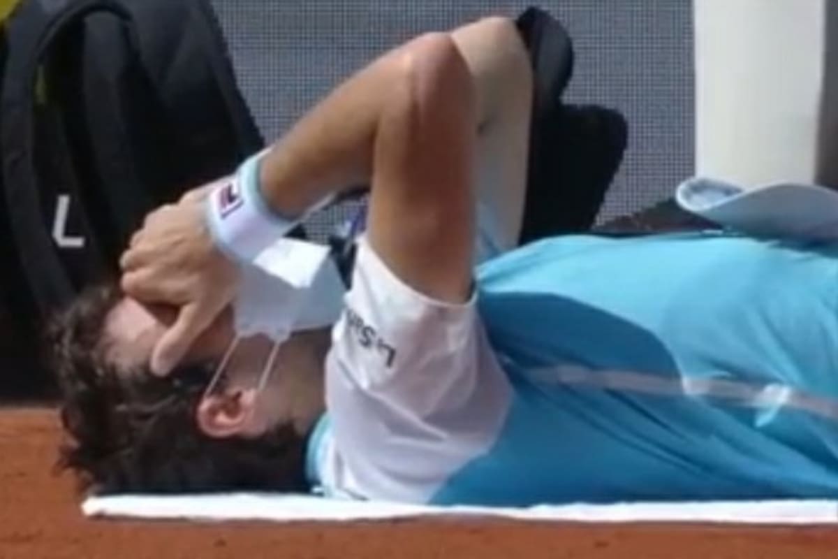 Guido Pella se retiró del torneo de Munich por una lesión en uno de sus aductores