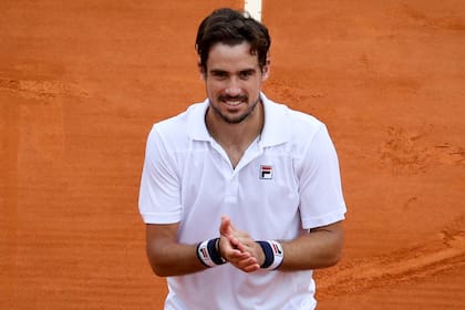 Guido Pella venció a Marco Cecchinato y avanza en Montecarlo