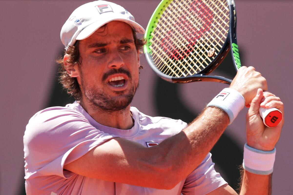 Guido Pella volvió al triunfo en Roland Garros; venció en tres sets al colombiano Galán; el estadounidense Giron será su próximo rival