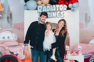 La fiesta de cumpleaños de Arianna, la hija de Stephanie Demner y Guido Pella