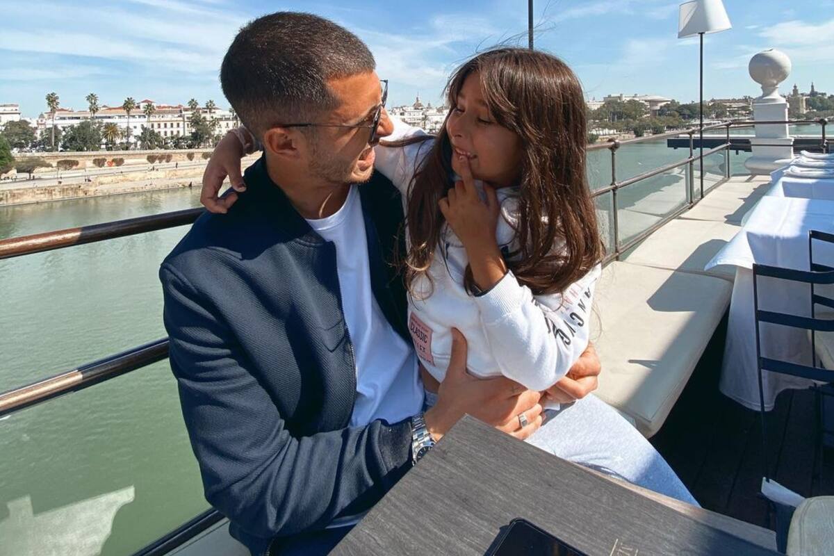 Guido Rodríguez se encontró con Francesca y lo compartió con sus seguidores