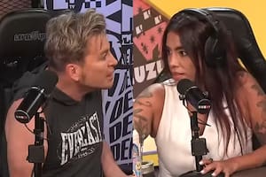 El tenso momento que protagonizaron Guido Süller y Anita Espósito al aire de Luzu TV