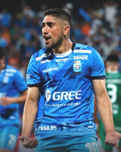 Guido Vadalá atravesó su mejor momento futbolístico en Blooming, de Bolivia