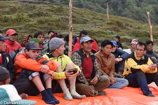 Los montañistas argentinos que diseñaron un plan de ayuda con apoyo del PMA
