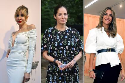 Guillermina Valdés, Carolina Herrera (h) y María Belén Ludueña