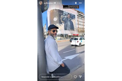Guillermina Valdés compartió una divertida foto de Joaquín Furriel