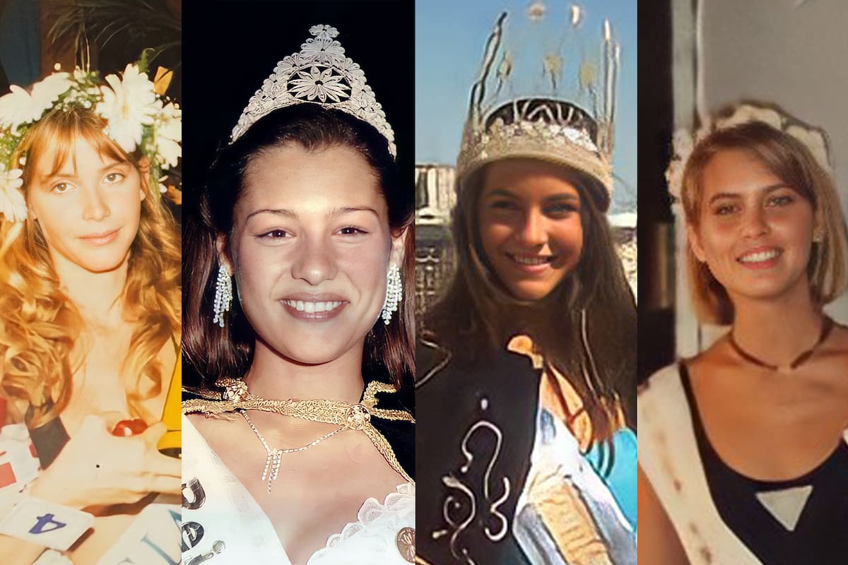 Guillermina Valdés, Pampita Ardohain, María Belén Ludueña y Valeria Mazza