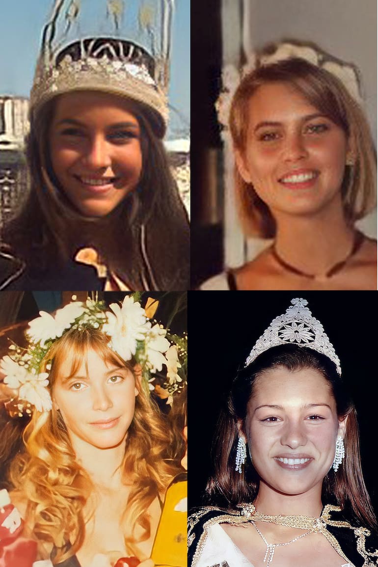 Guillermina Valdés, Pampita Ardohain, María Belén Ludueña y Valeria Mazza
