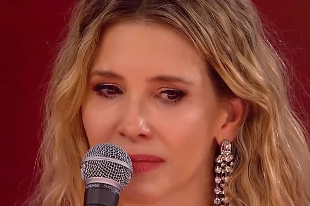 Guillermina Valdes se emocionó hasta las lágrimas en ShowMatch