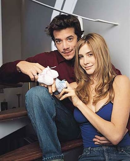 Guillermina Valdes y Sebastián Ortega fueron pareja entre 1998 y 2010 y tuvieron tres hijos juntos