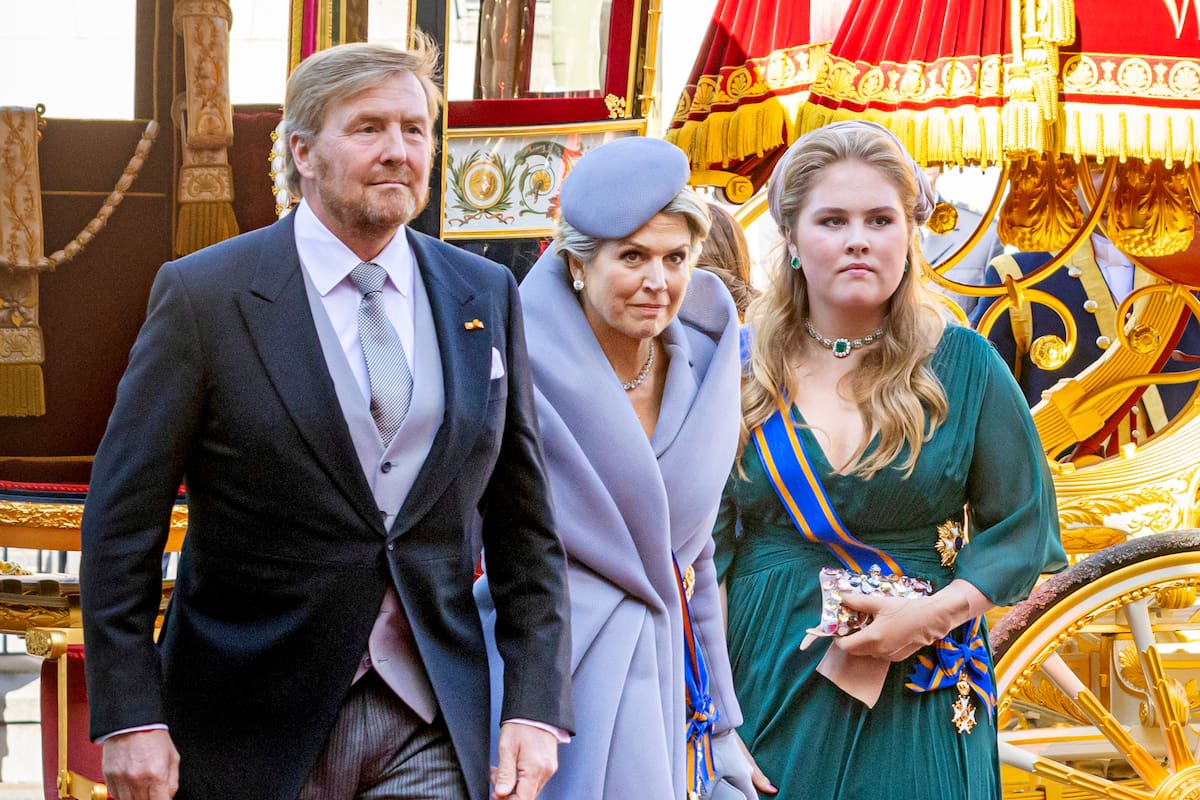 Guillermo Alejandro, Máxima y Amalia