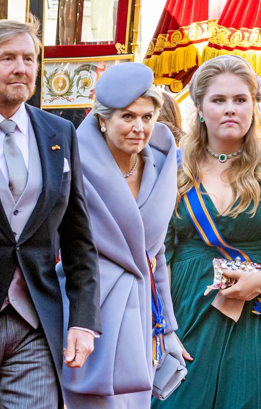 Guillermo Alejandro, Máxima y Amalia