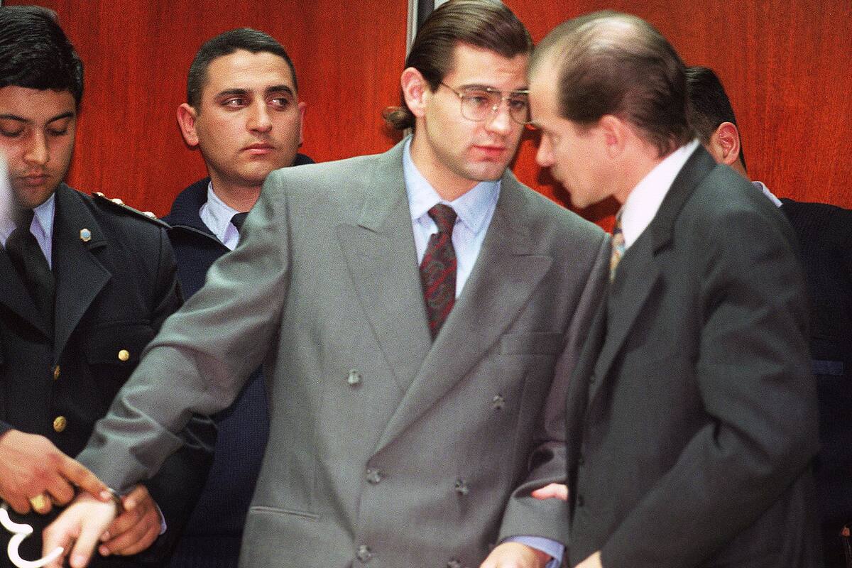 Guillermo Álvarez, durante el juicio oral por el asesinato del empresario Loitegui, el 31 de agosto de 1998