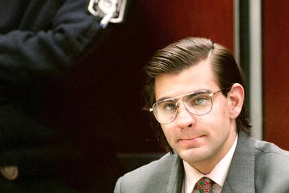 Guillermo Álvarez durante el juicio oral por el asesinato del empresario Loitegui, el 31 de agosto de 1998